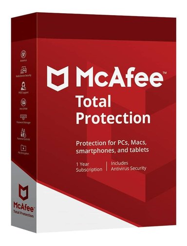 MCAFEE ANTIVIRUS TOTAL PROTECTION 10 DISPOSITIVOS - 1