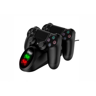 CARGADOR DOBLE PARA MANDO DUALSHOCK 4 PLAYSTATION 4 - 2