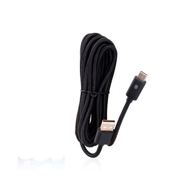 CABLE DUALSENSE PS5 MANDO 5 PLAYSTATION CARGA DOBE NEGRO - 5