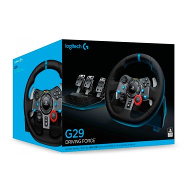 TIMÓN LOGITECH G29 DRIVING FORCE + PALANCA CAMBIOS