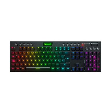TECLADO INALÁMBRICO REDRAGON GAMER HORUS FS WIRELESS SPANISH K618 RGB SP RED SWITCH HORUS K618 - 1