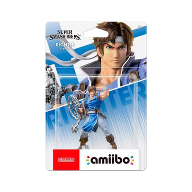 FIGURA NINTENDO AMIIBO SERIES SUPER SMASH BROS SWITCH RICHTER BELMONT - 1