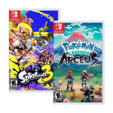 SPLATOON 3 + POKEMON ARCEUS NINTENDO SWITCH - 1