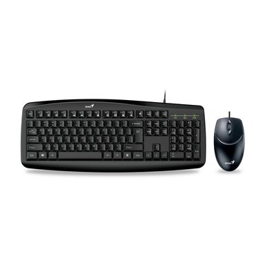 TECLADO GENIUS + MOUSE SMART KM-200 USB MULTIMEDIA BLACK - 2