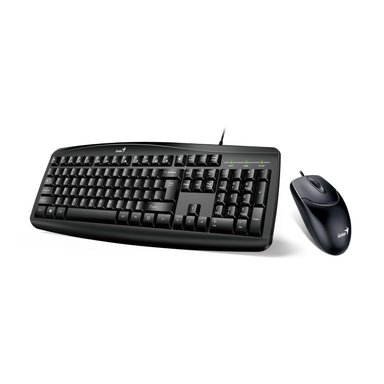 TECLADO GENIUS + MOUSE SMART KM-200 USB MULTIMEDIA BLACK - 3