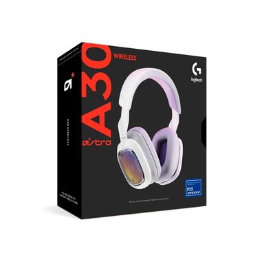 AUDÍFONOS GAMER ASTRO OVER-EAR A30 C/MICROF WIRELESS FOR PS5/XBOX/PC/MAC WHITE BLUETOOTH - 1