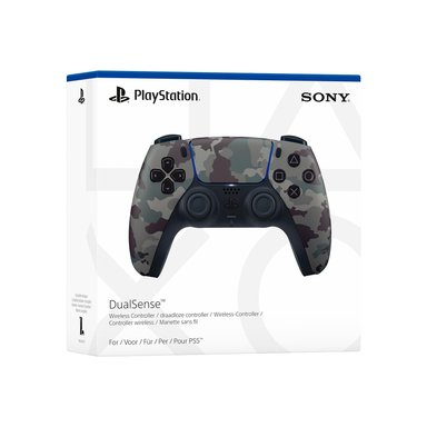 MANDO PS5 PLAYSTATION 5 DUALSENSE SONY CAMUFLADO GRIS - 1