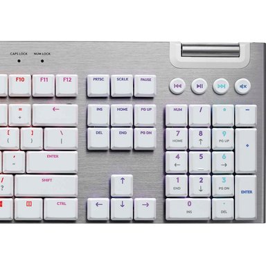 TECLADO LOGITECH GAMER TACTILE LIGHTSYNC RGB WHITE G815 - 4