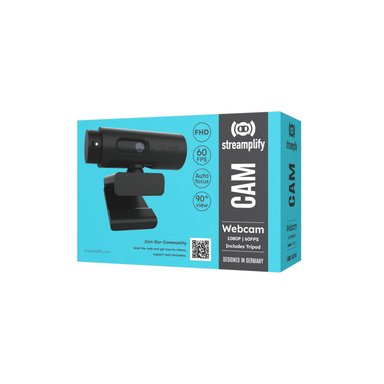CÁMARA CAM-FHD-2M60 WED STREAMPLIFY BK 1080P 60FPS BLACK - 1