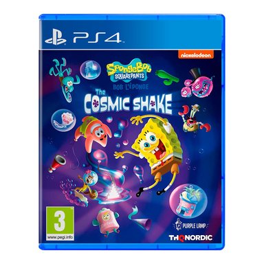 JUEGO PLAYSTATION 4 SPONGEBOB SQUAREPANTS THE COSMIC SHAKE EURO - 1