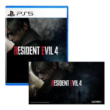JUEGO PLAYSTATION 5 RESIDENT EVIL 4 + POSTER - 1