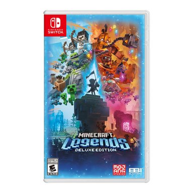 JUEGO NINTENDO SWITCH MINECRAFT LEGENDS DELUXE EDITION LATAM - 1