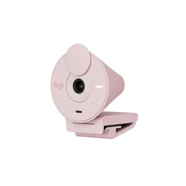 CÁMARA LOGITECH BRIO 300 FHD 1080P USB C ROSA - 5
