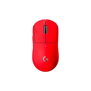 MOUSE GAMER INALÁMBRICO LOGITECH PRO X ROJO G SUPERLIGHT WIRELEESS LIGHTSPEEDD HERO 25K RED - 2