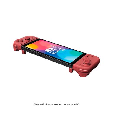MANDO NINTENDO SWITCH HORI SPLIT PAD COMPACT APRICOT RED - 3