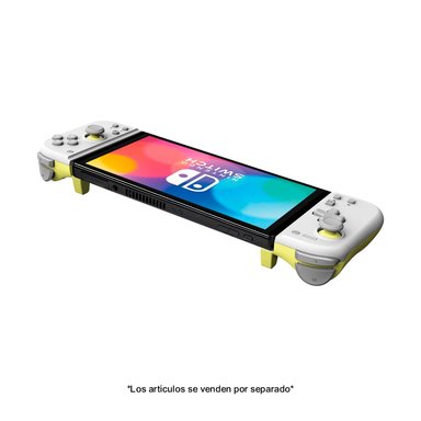 MANDO NINTENDO SWITCH HORI SPLIT PAD COMPACT LIGHT GRAY YYELLOW - 3