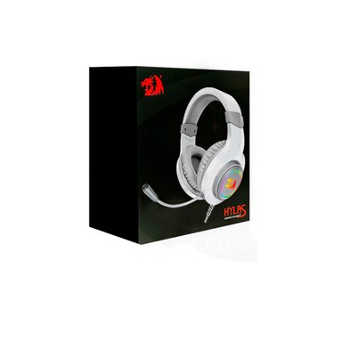 AUDÍFONOS GAMER REDRAGON OVER-EAR HYLAS H260 W RGBWHITE - 6