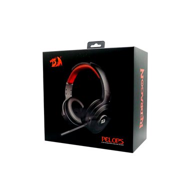 AUDÍFONOS GAMER REDRAGON OVER-EAR PELOPS 2.4G PC/XBOX/PS4 WIRELESS BLACK H818 - 5