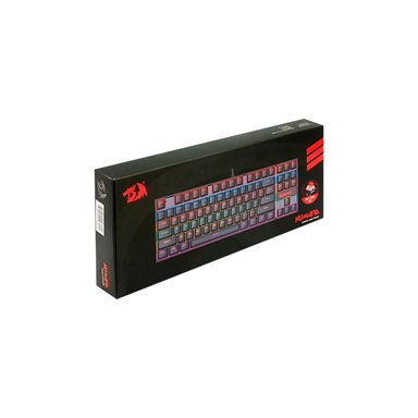 TECLADO REDRAGON GAMER KUMARA RAINBOW SPANISH K552W KR SP BLACK RED SWITCH TKL - 4