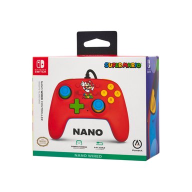 MANDO NINTENDO SWITCH POWERA CON CABLE MARIO MEDLEY - 1