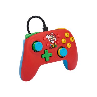 MANDO NINTENDO SWITCH POWERA CON CABLE MARIO MEDLEY - 3