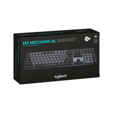 TECLADO WINDOWS INALÁMBRICO LOGITECH MX MECHANICAL WIRELESS/BT ILUMINATED BLACK SP - 1