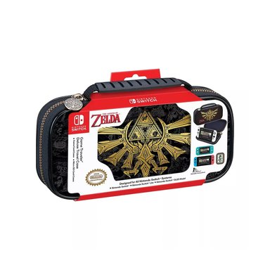 ESTUCHE PROTECTOR GAME TRAVELER DELUXE TRAVEL CASE PARA NINTENDO SWITCH HYRULE CREST - 1