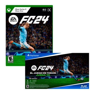 JUEGO XBOX SERIES X EA SPORTS FC 24 + POSTER LATAM - 1