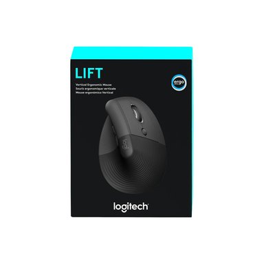 MOUSE INALÁMBRICO LOGITECH LIFT VERTICAL WIRELESS ERGONOMIC BT BLACK - 1