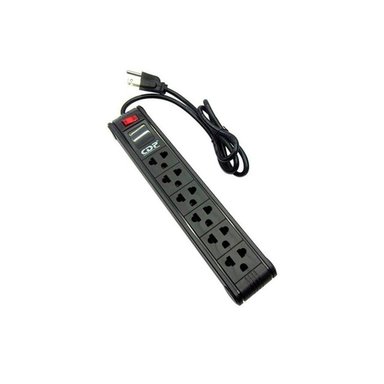 SUPRESOR DE PICOS CDP R-SS6I 6 TOMAS 220V NEGRO - 2