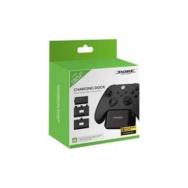 BASE CARGADOR DOBE PARA MANDO X-SERIES/X/X-ONE S/X NEGRO - 1
