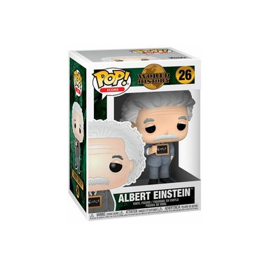 FIGURA FUNKO POCKET POP ICONS WORLD HISTORY 26 ALBERT EINSTEIN - 1