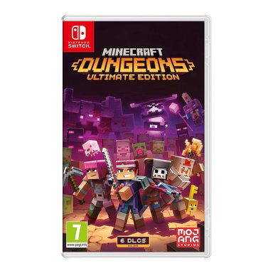 JUEGO NINTENDO SWITCH MINECRAFT DUNGEONS ULTIMATE EDITION EURO - 1