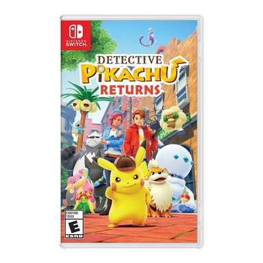 DETECTIVE PIKACHU RETURNS + AUDIFONO GAMER PRO POKÉMON PIKACHU 025 NINTENDO SWITCH - 5