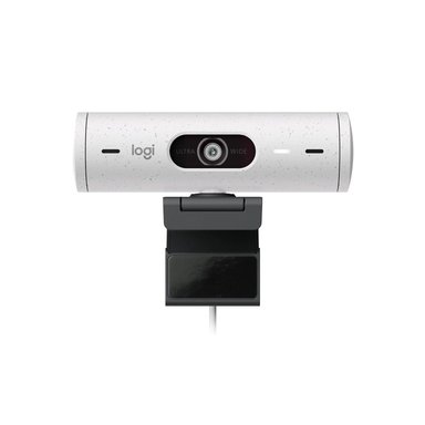 CÁMARA LOGITECH BRIO 500 FHD 1080P USB-C WHITE - 2