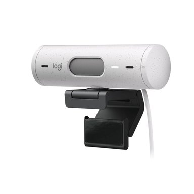 CÁMARA LOGITECH BRIO 500 FHD 1080P USB-C WHITE - 4