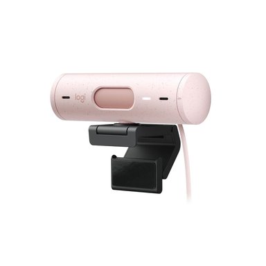 CÁMARA LOGITECH BRIO 500 FHD 1080P USB-C ROSE - 4