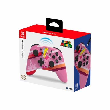 MANDO NINTENDO SWITCH INALÁMBRICO HORI CONTROL PEACH - 4