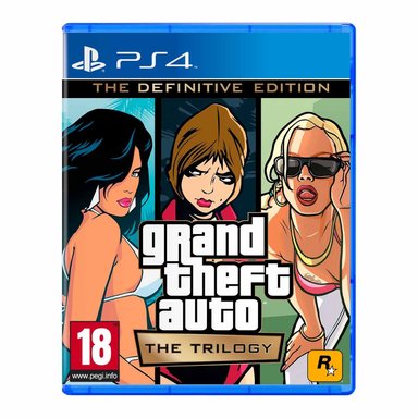JUEGO PLAYSTATION 4 GRAND THEFT AUTO THE TRILOGY THE DEFINITIVE EDITION EURO - 1