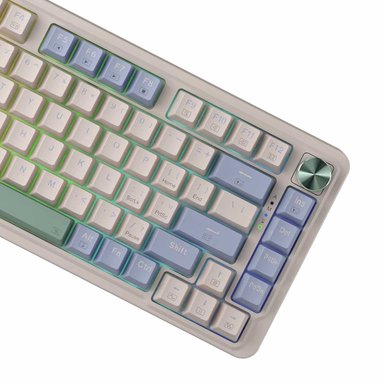 TECLADO INALÁMBRICO REDRAGON GAMER UCAL PRO-RGB WIRELESS ENGLISH PASTEL K673CPG - 3