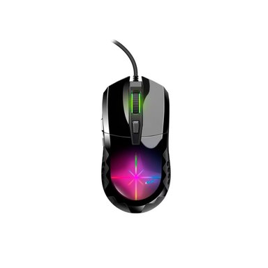 MOUSE GAMER GENIUS M715 NEGRO GX SCORPION 800-7200 DPI 6 BOT PROGRAMABLES + MEMORIA INTEGRADA RGB BLACK - 1