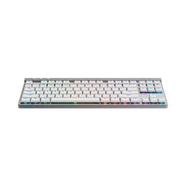 TECLADO INALÁMBRICO LOGITECH GAMER TKL LIGHTSPEED/BT LIGHTSYNC RGB WHITE G515 - 2