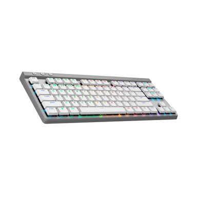 TECLADO INALÁMBRICO LOGITECH GAMER TKL LIGHTSPEED/BT LIGHTSYNC RGB WHITE G515 - 3