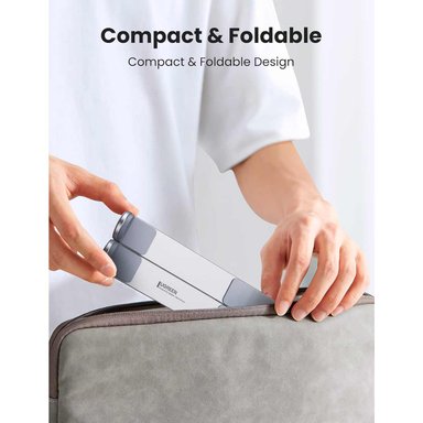 SOPORTE PORTÁTIL UGREEN PARA LAPTOP DE 8' A 17.3' METAL SILVER (40289) - 4