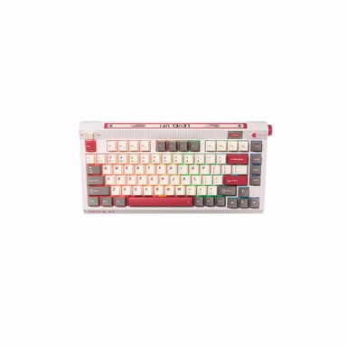 TECLADO GAMER THUNDEROBOT ONCE CLASSIC SWITCH GATERON YELLOW WIRELESS LED-RGB - 1