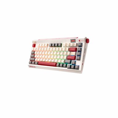 TECLADO GAMER THUNDEROBOT ONCE CLASSIC SWITCH GATERON YELLOW WIRELESS LED-RGB - 2