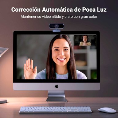 CAMARA WEB UGREEN CM678 FHD 1080P NEGRO 15728 - 6