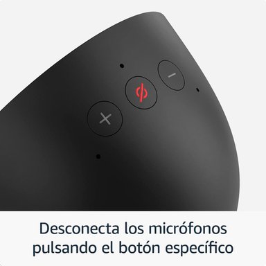 ALEXA ECHO SPOT BOCINA INTELIGENTE AZUL ACERO - 4