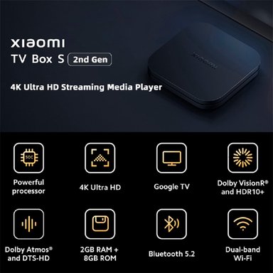 XIAOMI-MI TV BOX S-4K ULTRA-HD-BLACK - 3