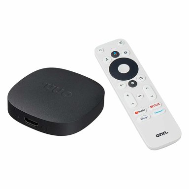 ONN GOOGLE TV 4K UHD STREAMING BOX CHROMECAST - 4